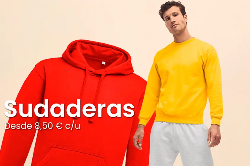 sudaderas desde 8 euros